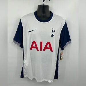 Nike Tottenham Hotspur FC White and Navy Sports Jersey Size Men’s Large